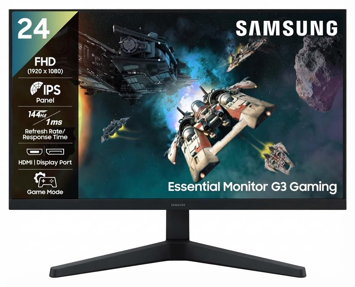 Samsung Odyssey G3 24 Inch FHD 144Hz IPS Monitor