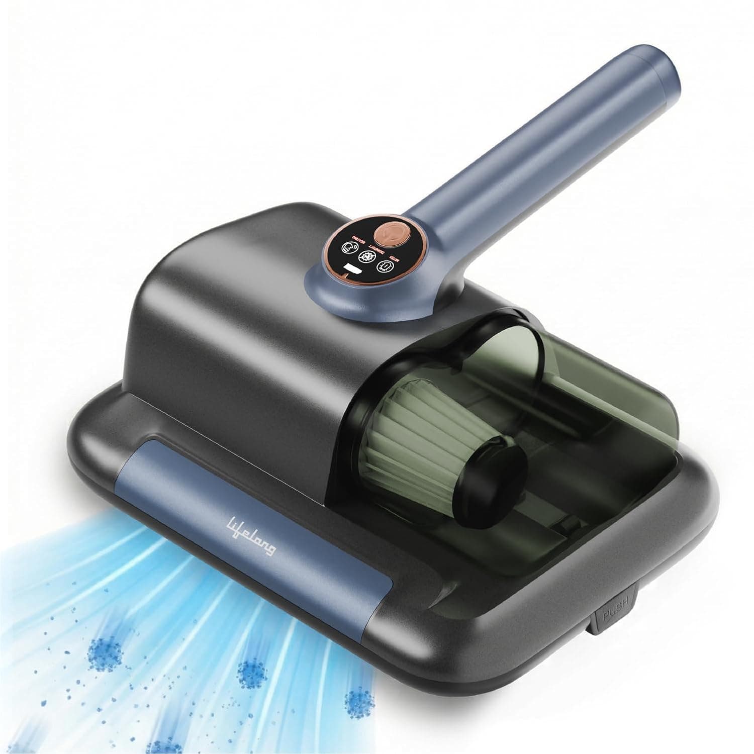 Lifelong Cordless Mite Remover Handheld Mattress Vacuum Cleaner