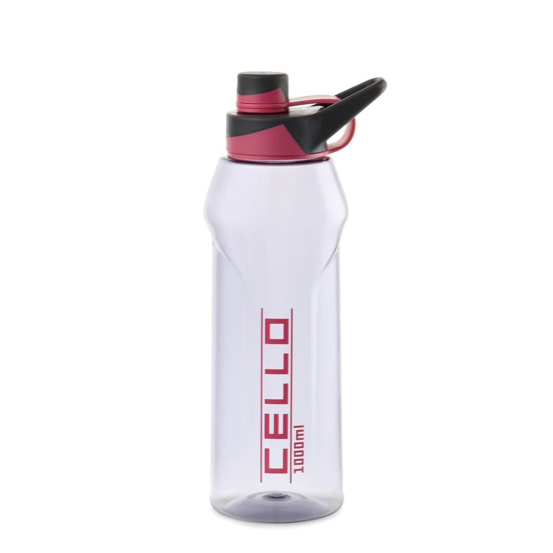 Cello Fitbe Flip Cap PET Water Bottle 1000ml