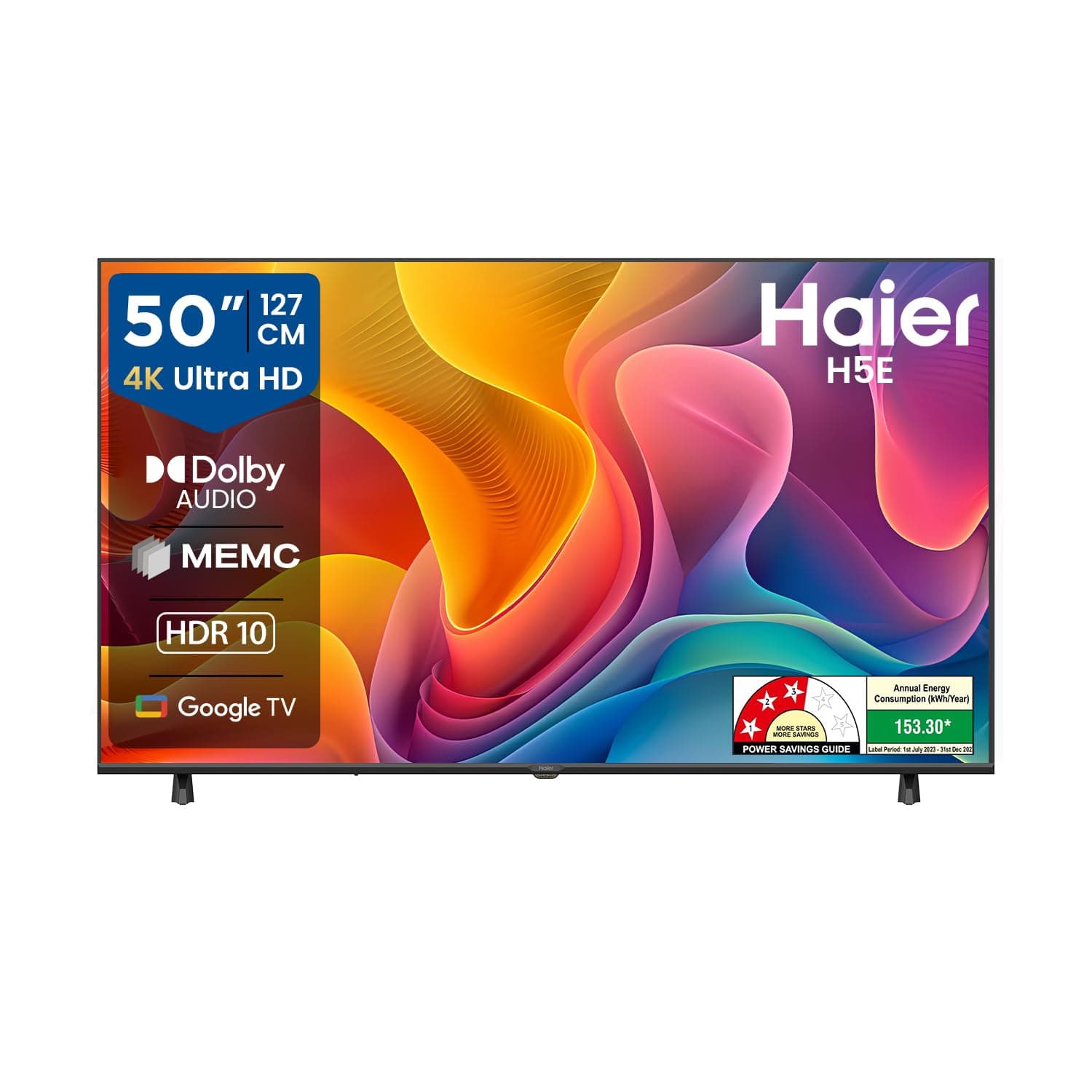 Haier 50-inch 4K Ultra HD Smart Google TV 50H5E