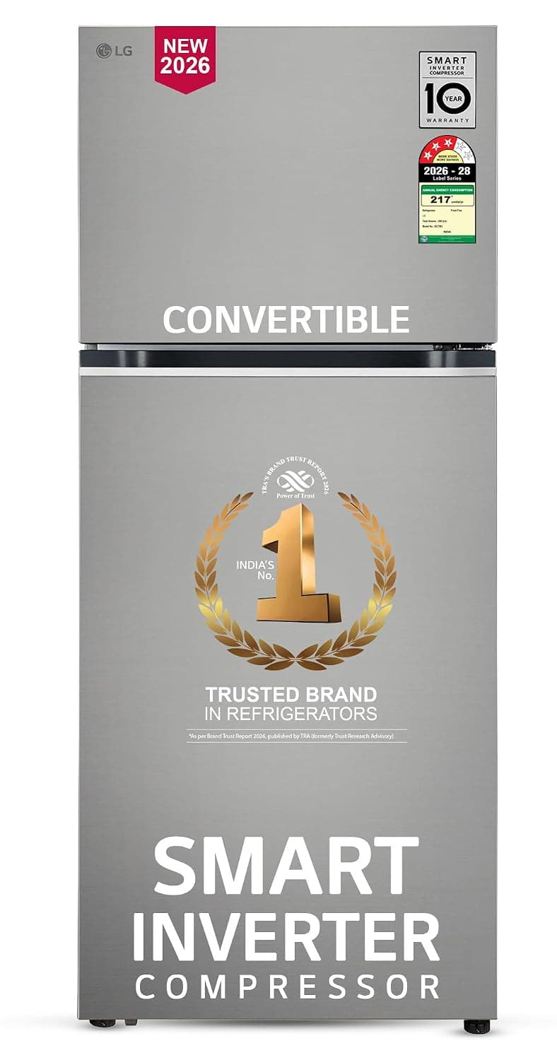 LG 380L 3 Star Frost Free Double Door Refrigerator