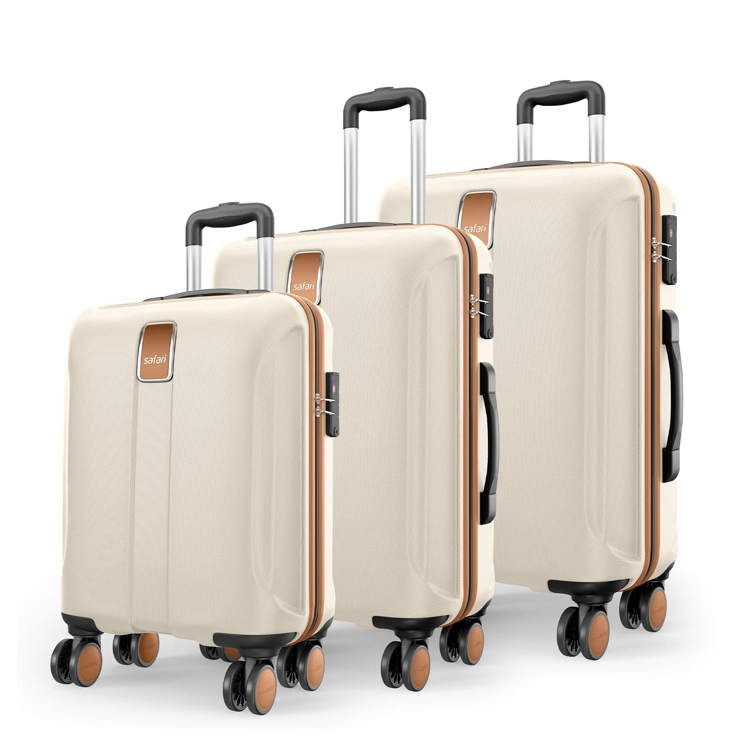 Safari Thorium Royale Set of 3 Trolley Bags