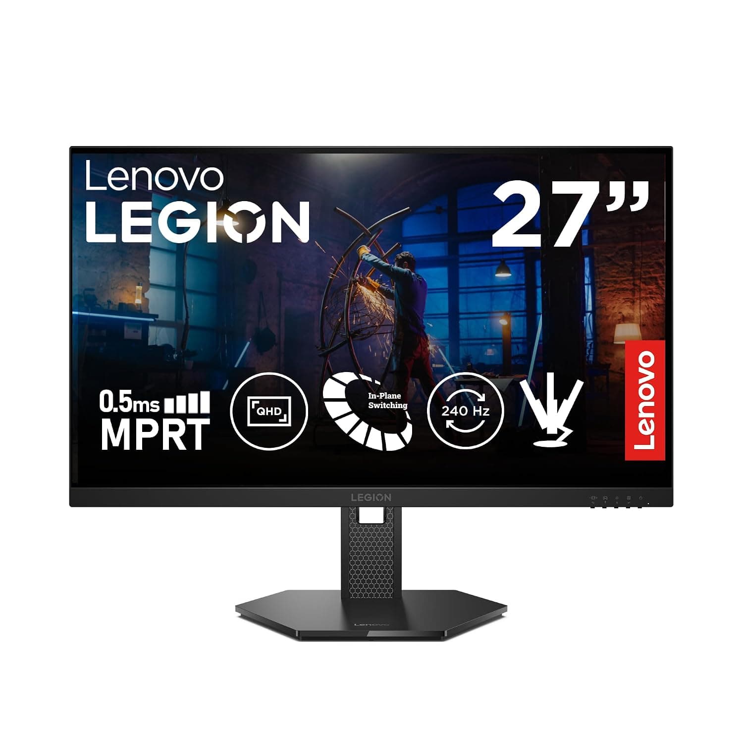 Lenovo Legion 27Q-10 27 Inch QHD 240Hz Gaming Monitor