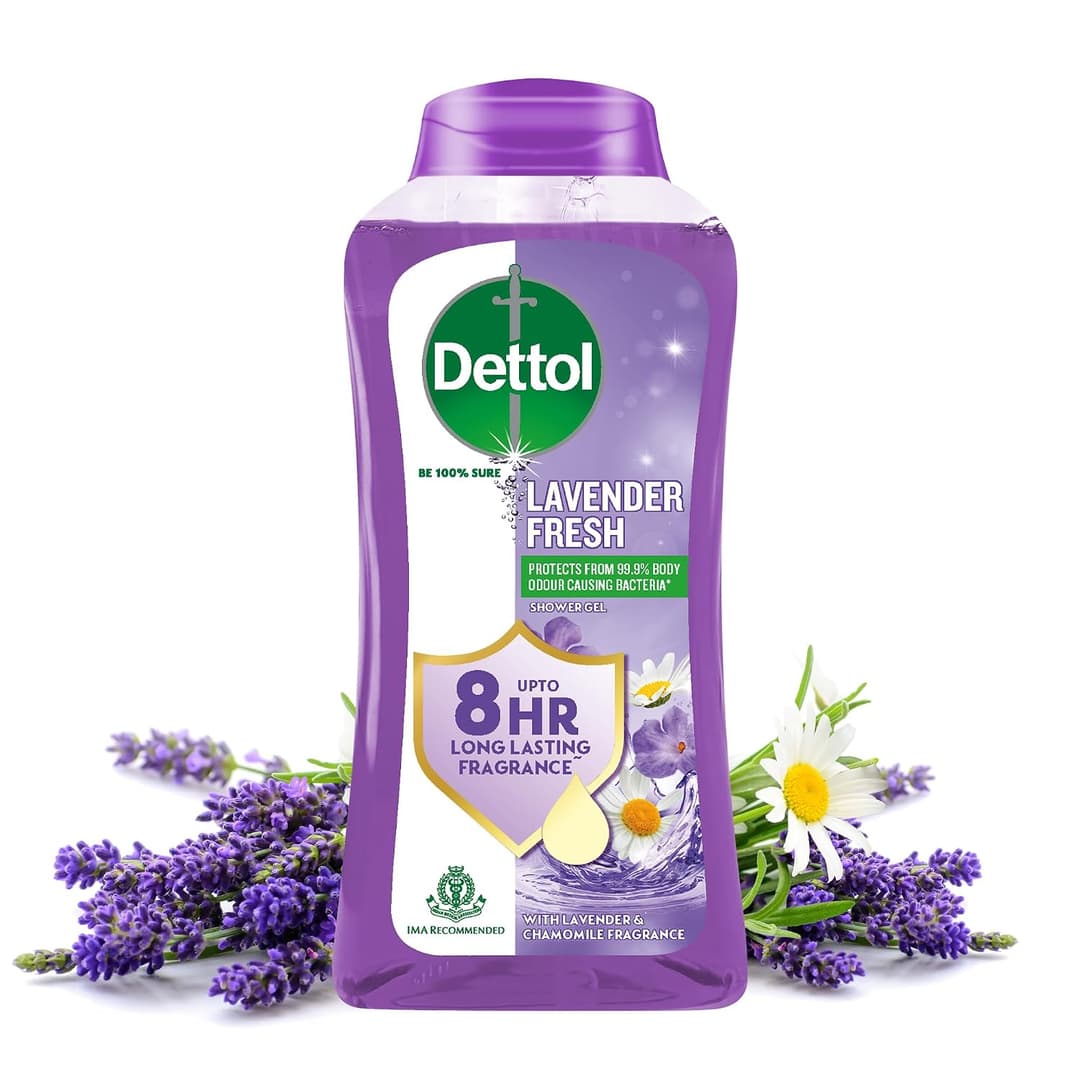 Dettol Lavender Fresh Body Wash and Shower Gel 250ml