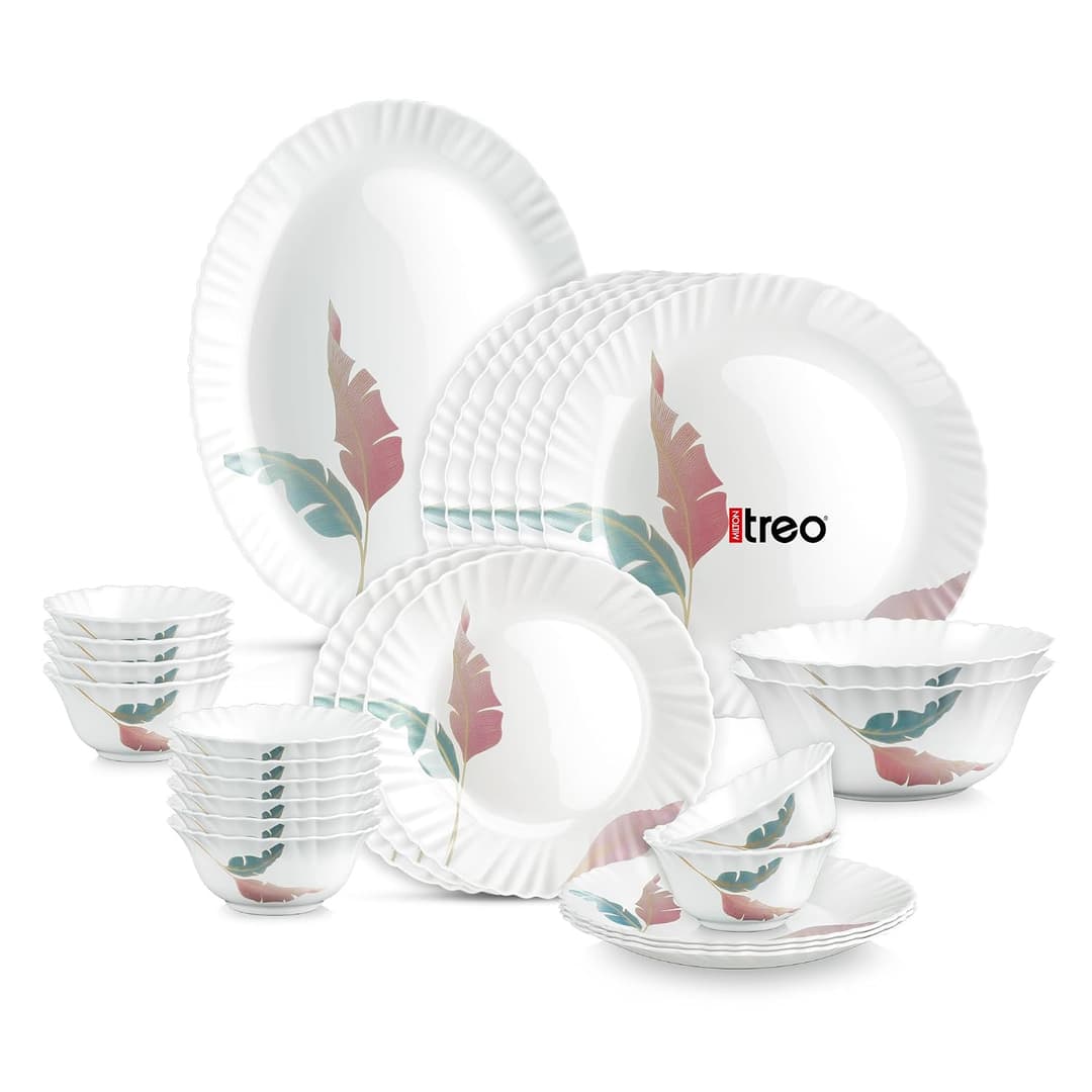 Treo by Milton Aurelia Palma Opalware Dinner Set of 27