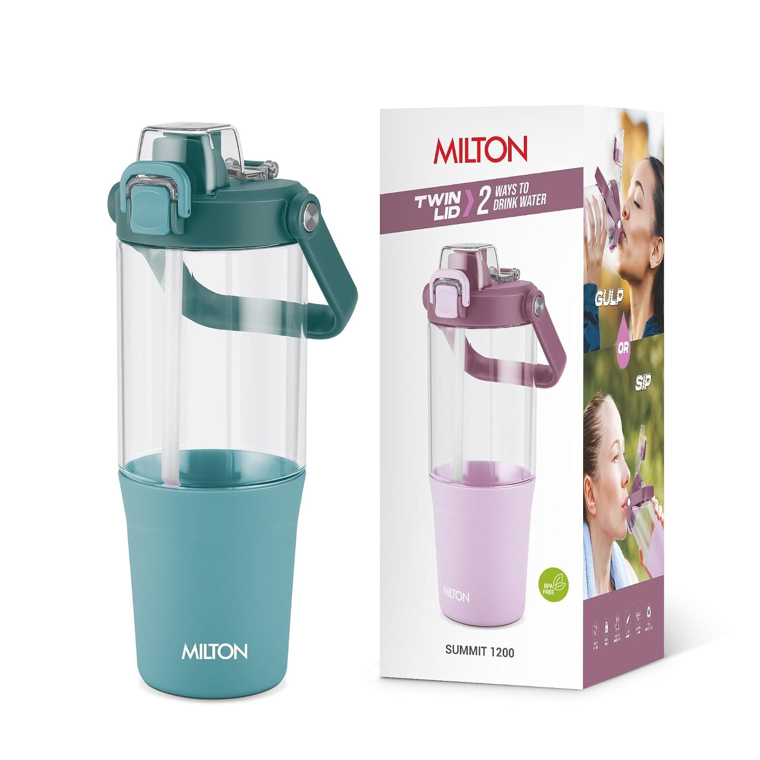MILTON Summit 1200 Sip or Gulp Lid Tumbler 1200 ml