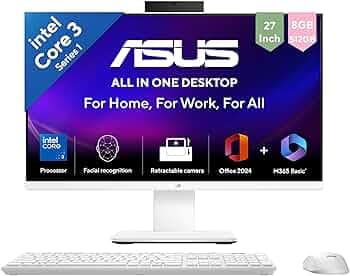 ASUS V470 27-inch Intel Core 3 100U All-in-One PC