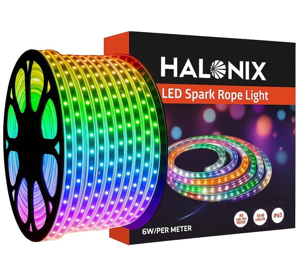 Halonix 10 Meter 11W Multicolor LED Rope Light