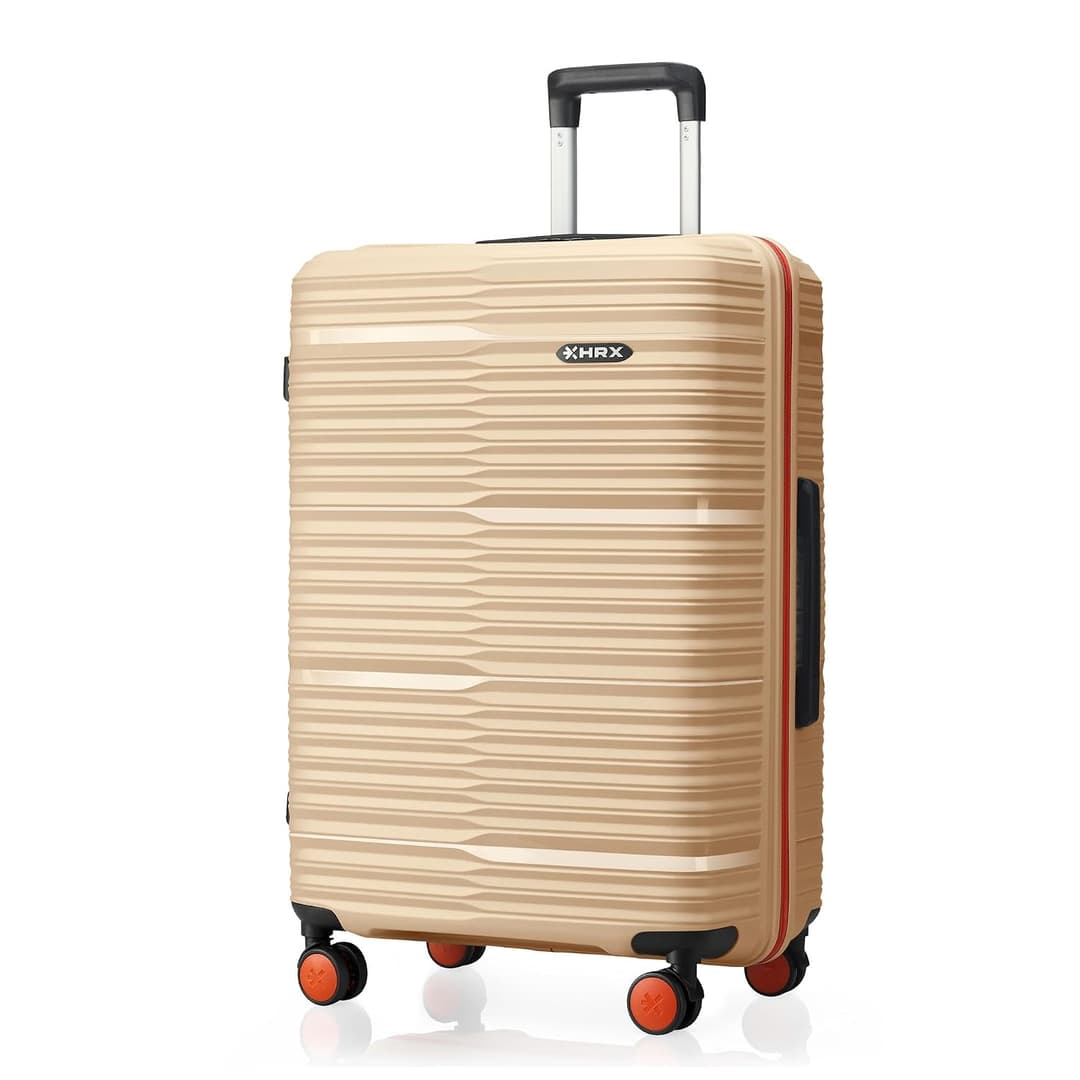 HRX Zanzibar Polypropylene Medium Trolley Suitcase (66 cm)