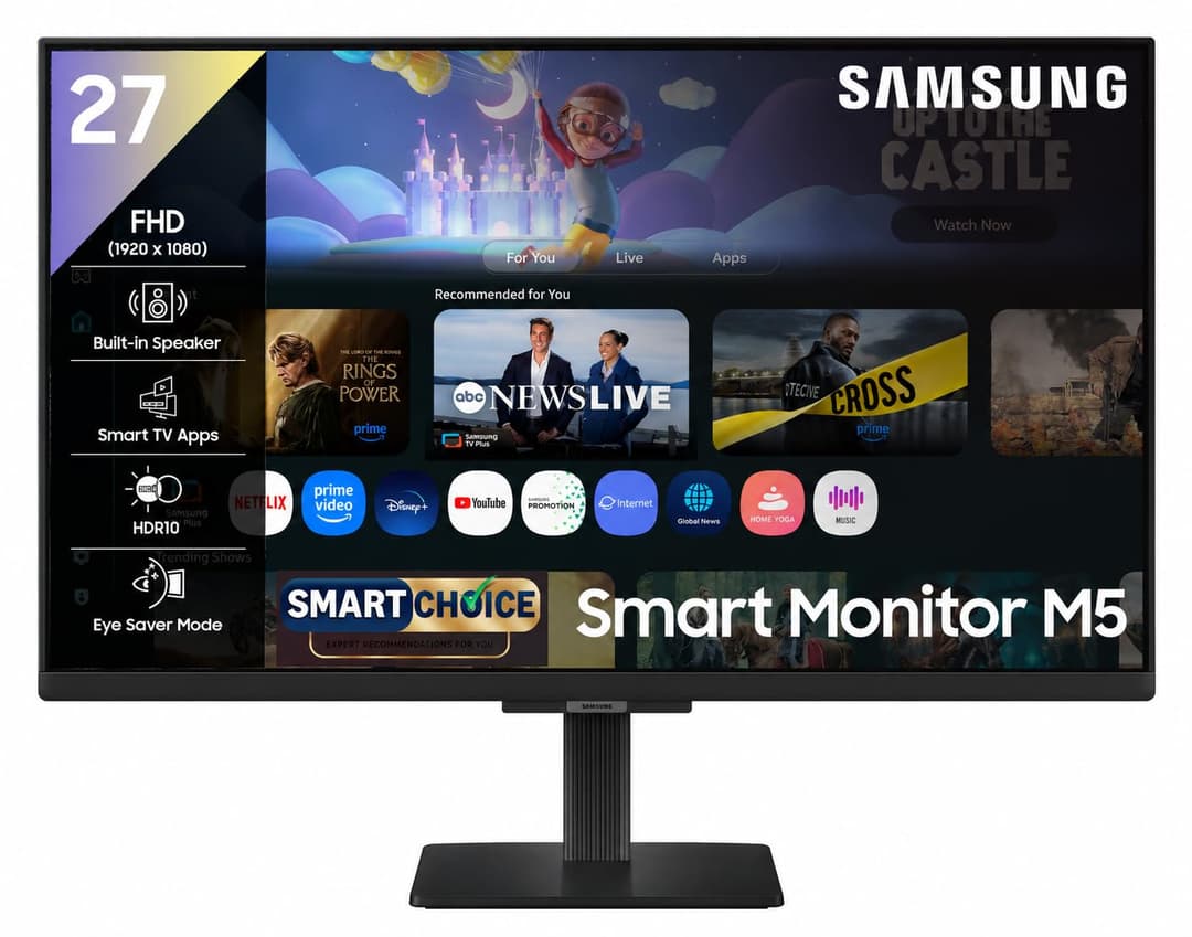 Samsung 27 Inch M5 FHD Smart Monitor