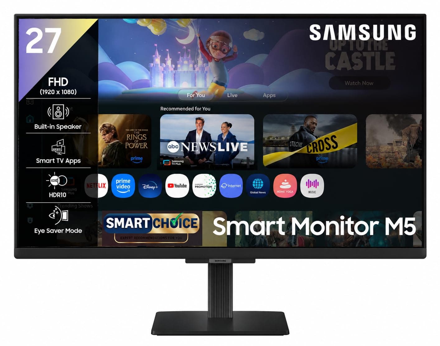 Samsung 27 Inch M5 FHD Smart Monitor