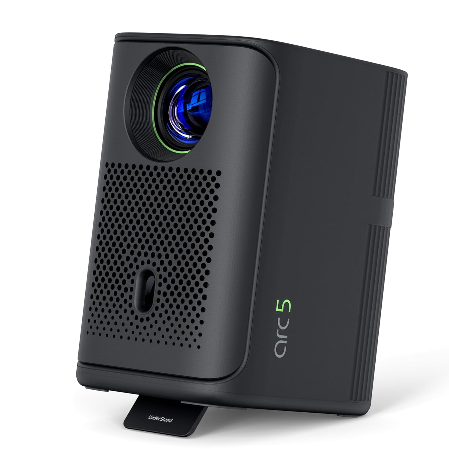 Lumio Arc 5 Portable Home Projector | Official Google TV with Netflix | Native 1080p Full HD | 4K Support | 200 ANSI Lumens | Auto Keystone | Dolby Audio | Sealed Light Engine | Bluetooth Speaker