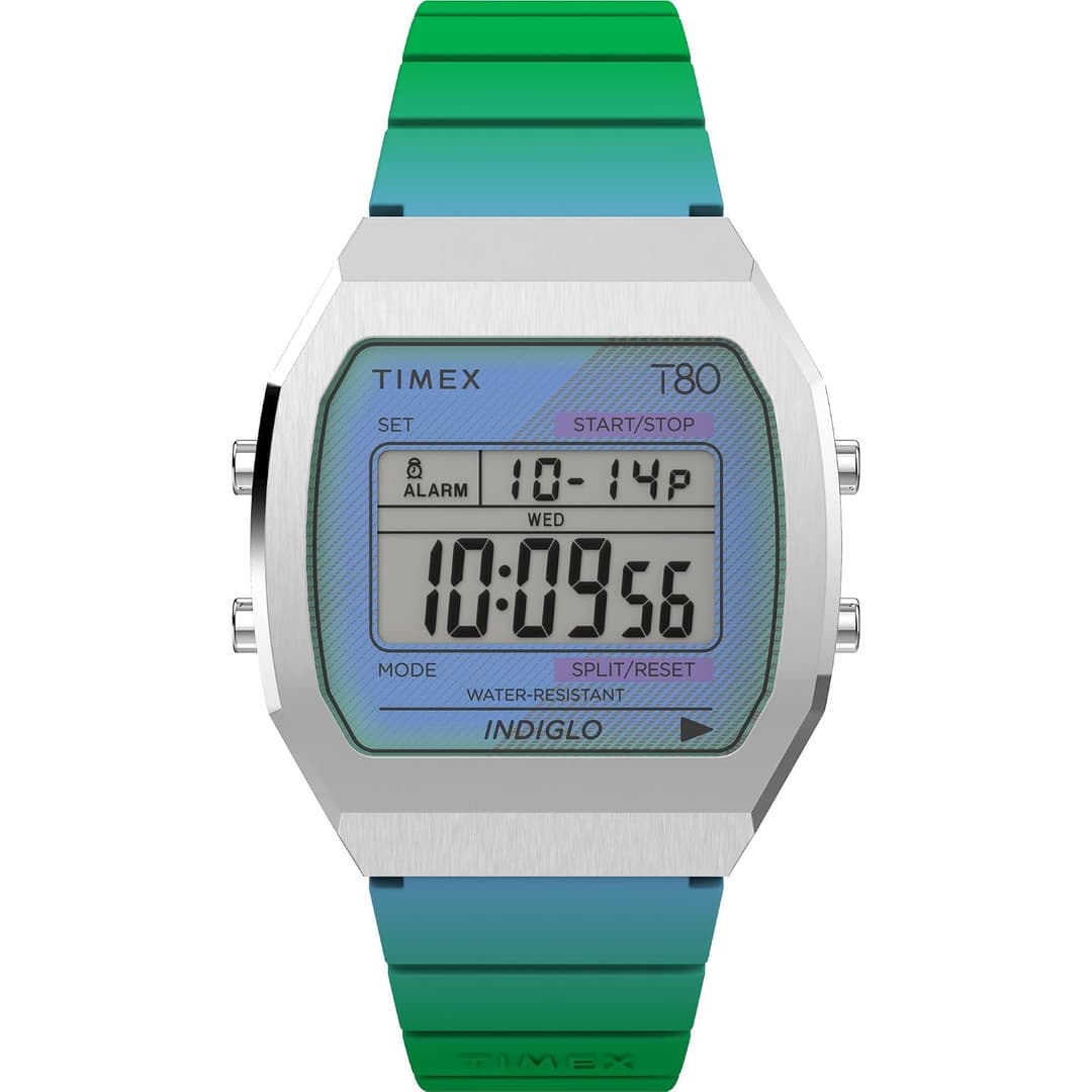 Timex 80 Unisex 36 mm Digital Watch TW2V74500