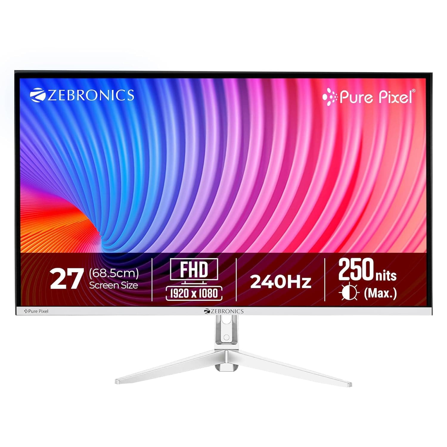 Zebronics 27 Inch 240Hz FHD Gaming Monitor (EA27)