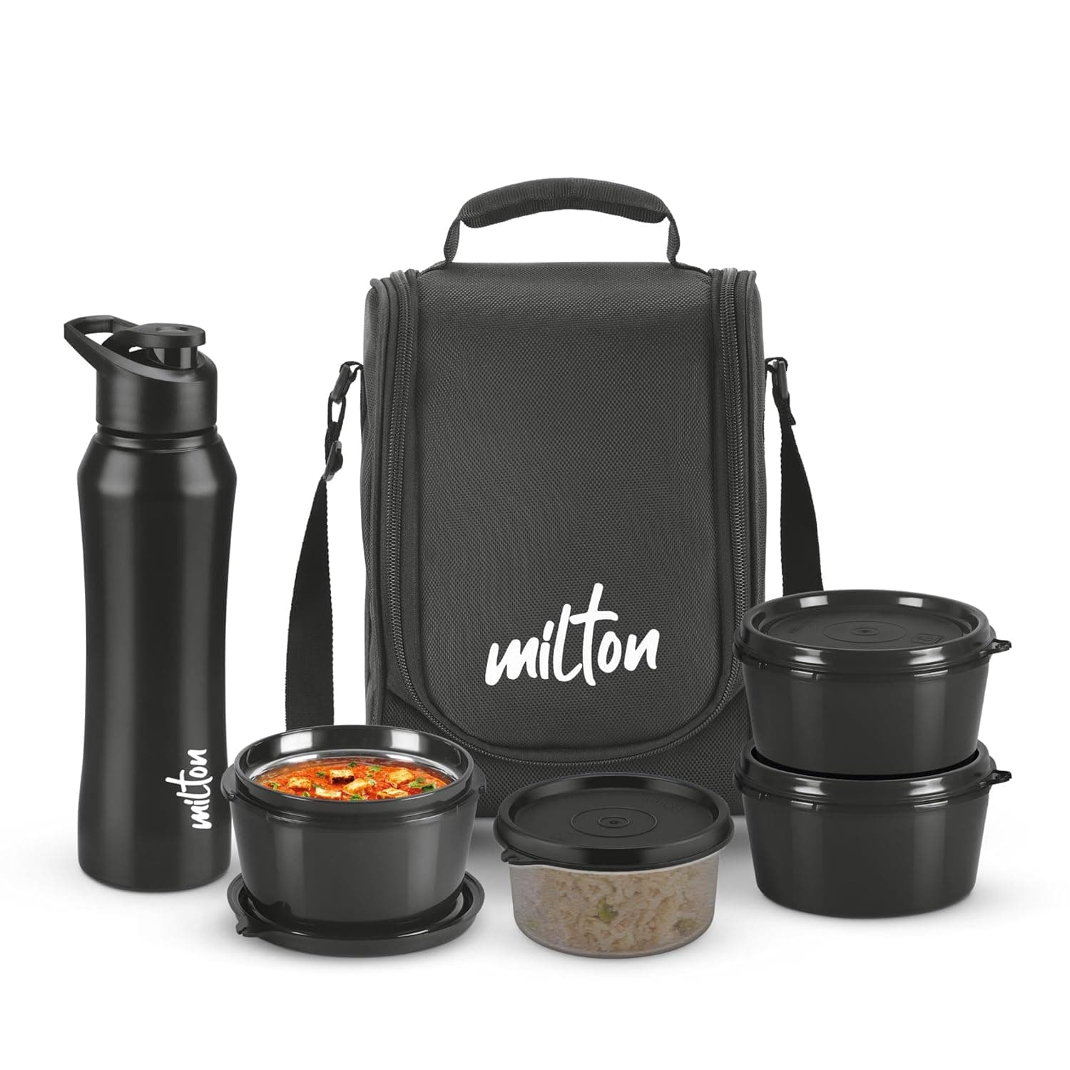 Milton Food Fiesta Insulated Tiffin Set with Bottle