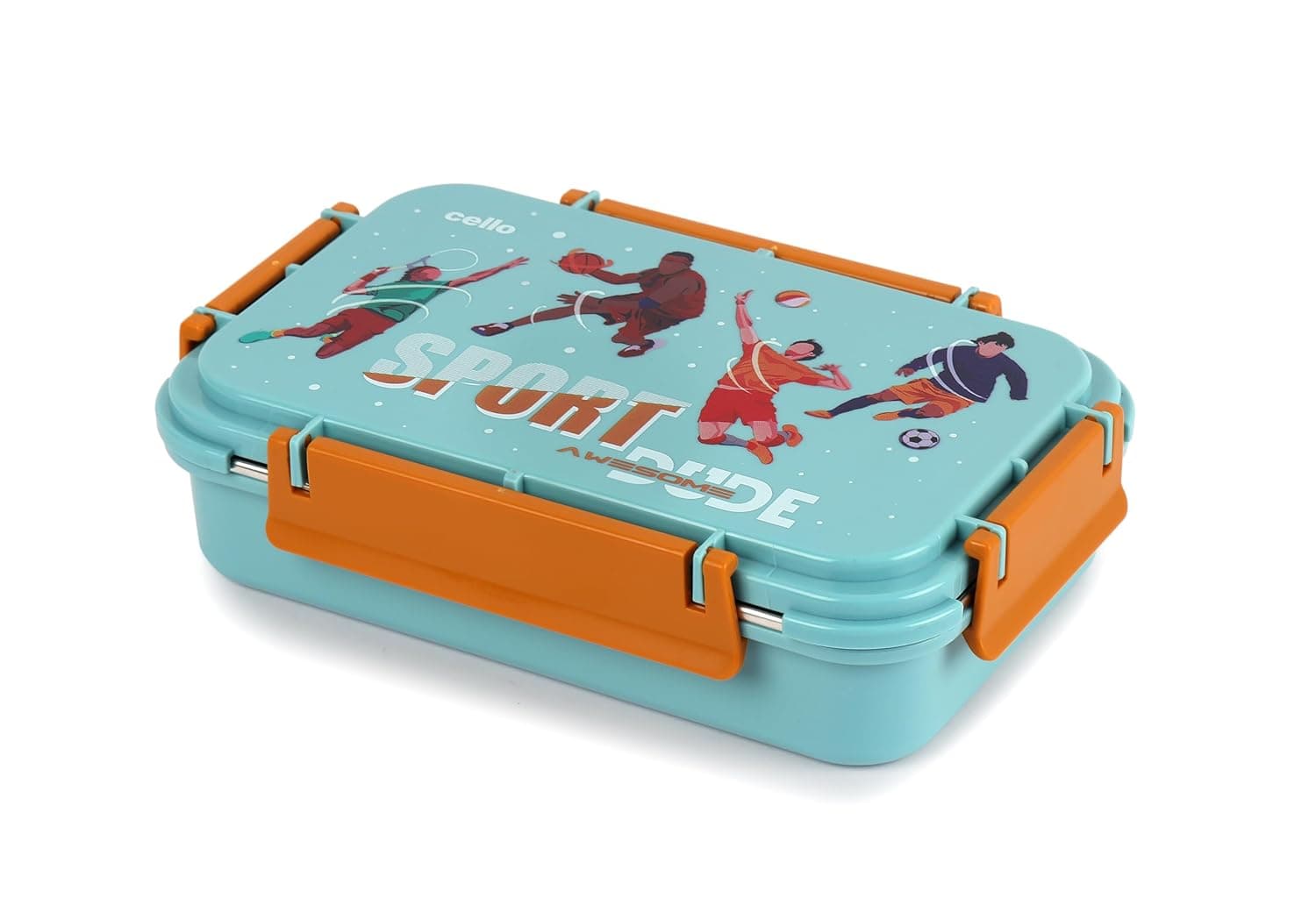 CELLO Delish Insulated Lunch Box with Inner Stainless Steel Compartment