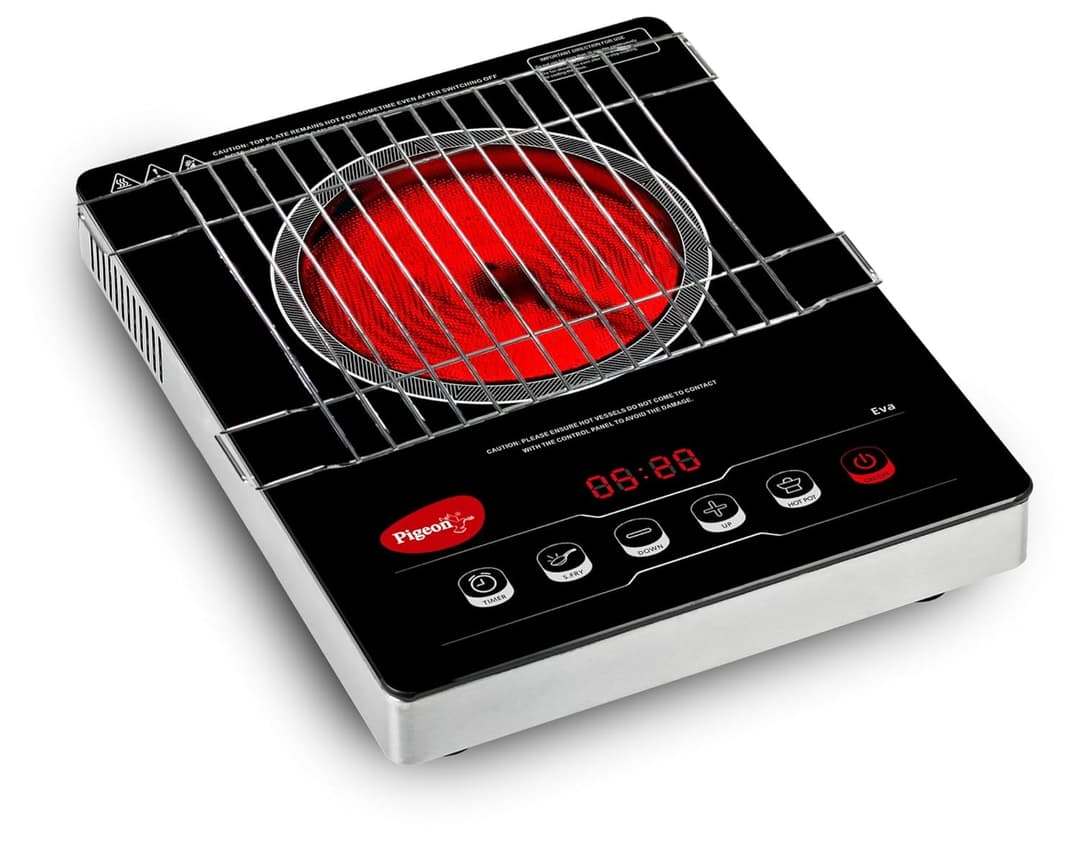 Pigeon by Stovekraft 2000W Infrared Cook & Grill Cooktop