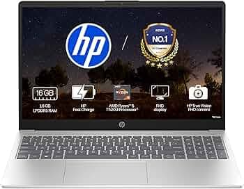 HP 15 AMD Ryzen 5 7520U 15.6-inch Laptop