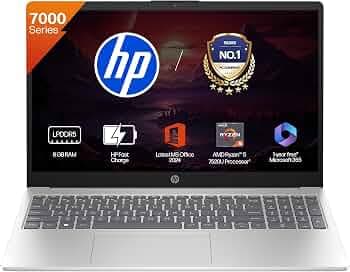 HP 15 AMD Ryzen 5 7520U 15.6-inch Laptop