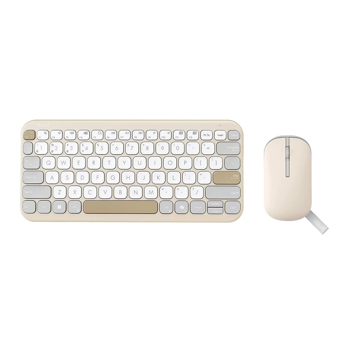 ASUS Marshmallow CW200 Wireless Keyboard & Mouse Combo