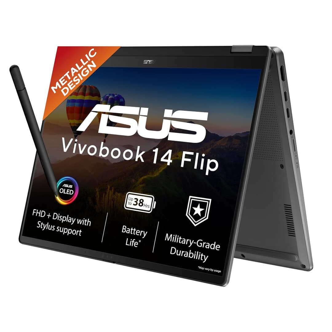 ASUS Vivobook 14 Flip TP3407AA OLED Laptop