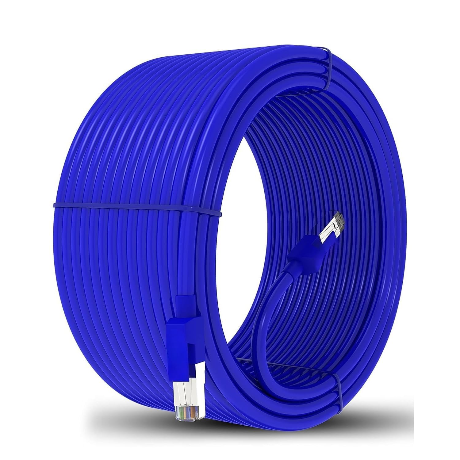 Madhabi Cat6 Ethernet Cable 3M (9.8FT) - High-Speed LAN Network Patch Cord 1Gbps 550MHz with RJ45 Connector | UTP Internet Cable for Router, Modem, PC, Laptop, Gaming, PS5, Xbox, Smart TV - Blue