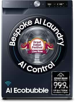 Samsung 9 kg 5 Star Front Load Washing Machine (WW90DG6U24ASTL)