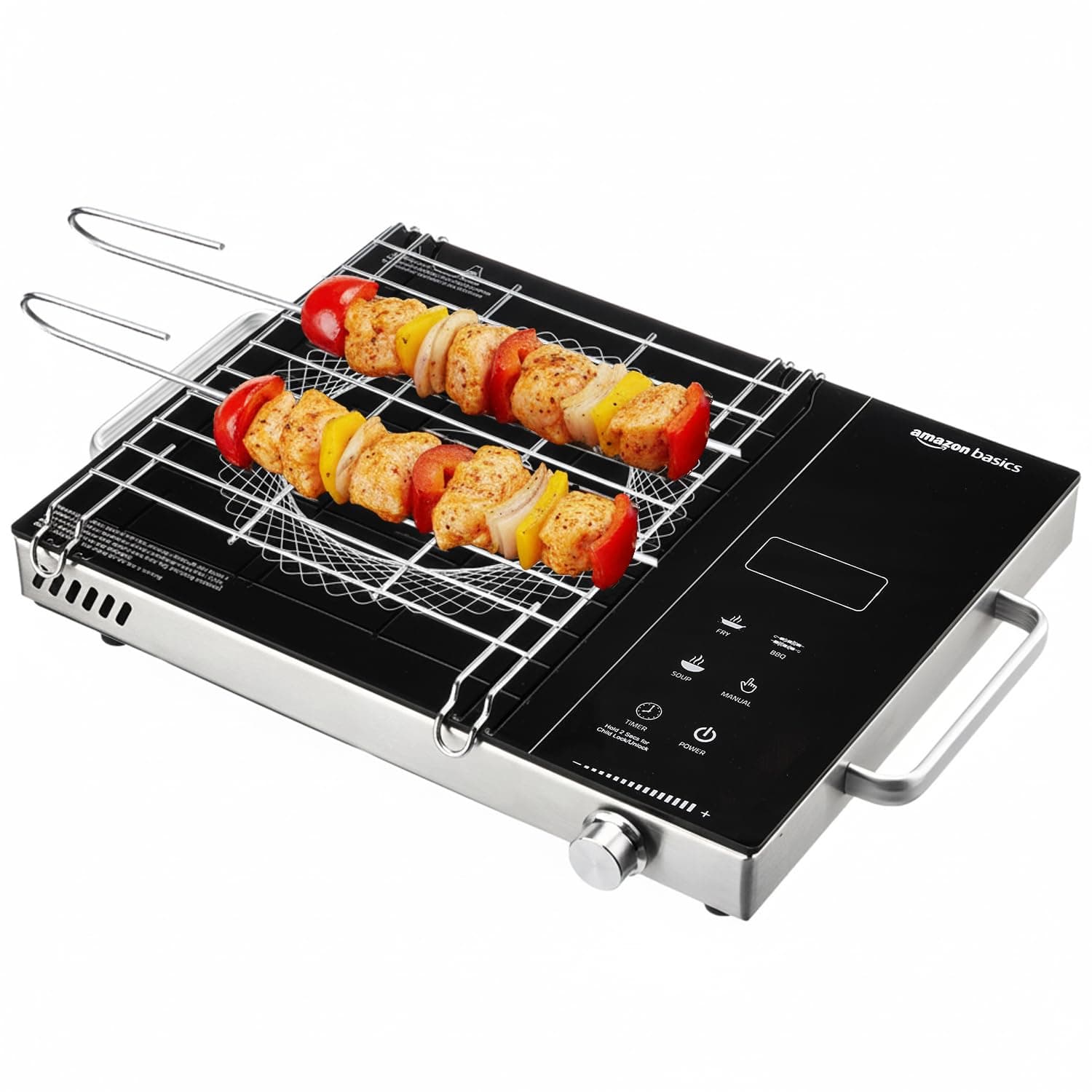 Amazon Basics 2200W Infrared Cooktop with Touch Panel