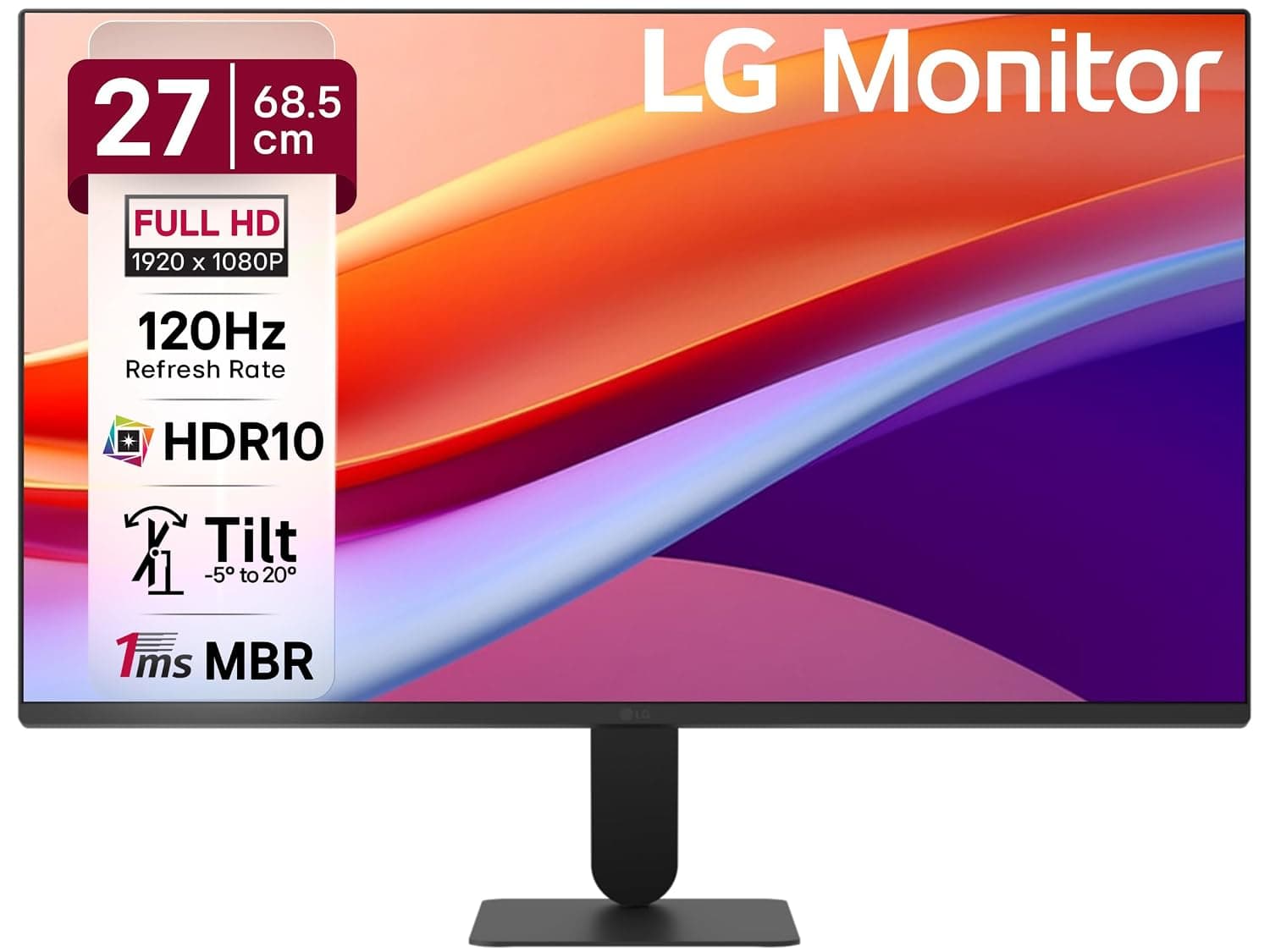 LG 27U411A-BD 27 Inch FHD IPS 120Hz Monitor