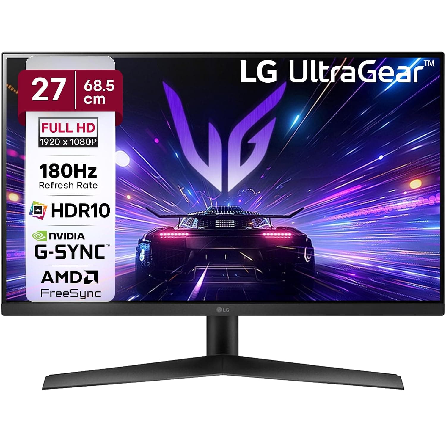 LG 27GS60F 27 Inch UltraGear FHD 180Hz IPS Gaming Monitor