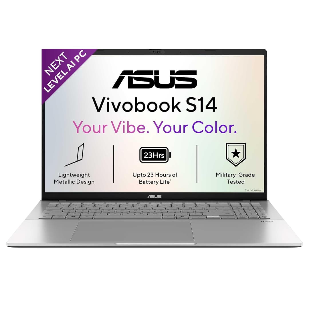 ASUS Vivobook S14 OLED (Ryzen AI 7 445, 16GB, 512GB SSD)