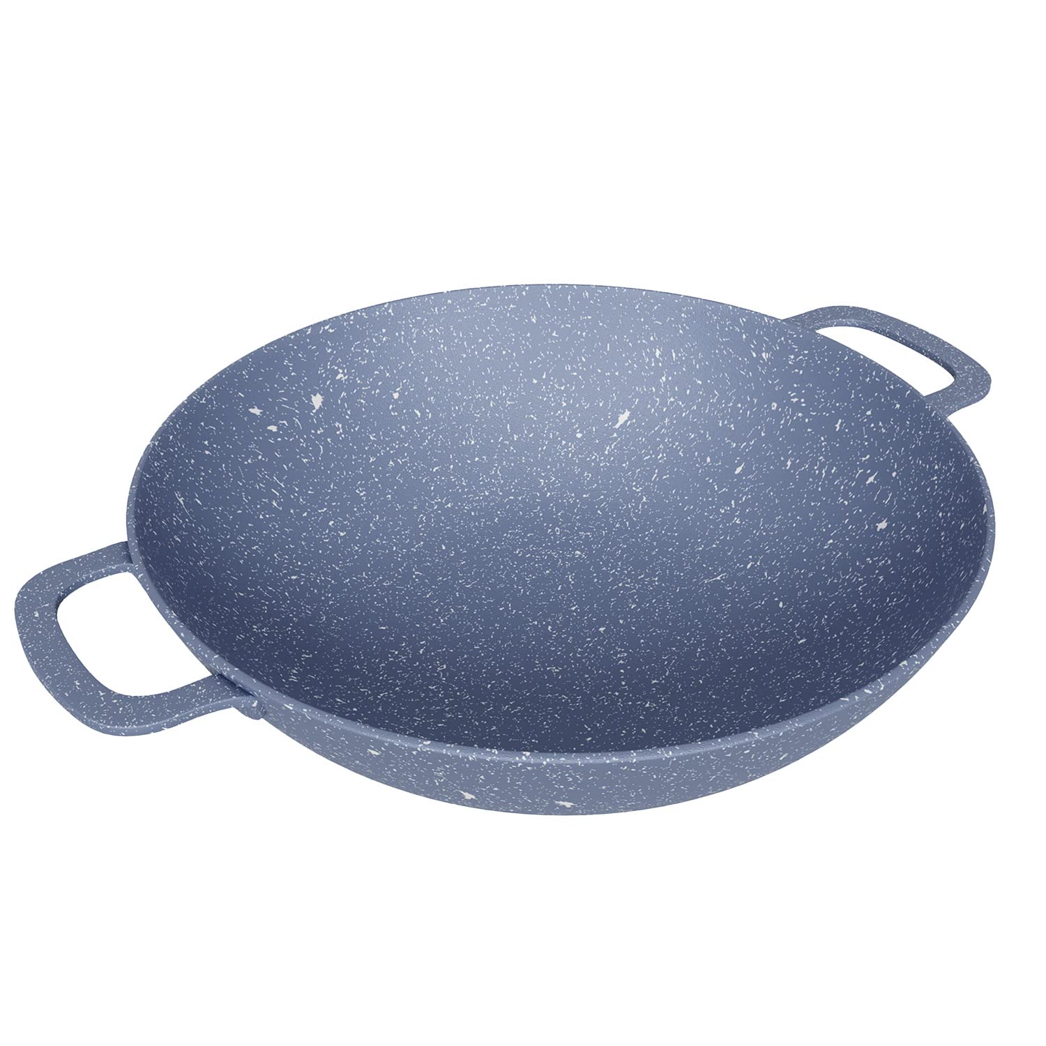 Lifelong LLCKDCK01 Aluminium Die Cast Kadhai 22 CM | 2.2 Litre Capacity | Non-Toxic | Gas Stove Safe | Hot Plate Safe | Scratch Resistant (Grey)