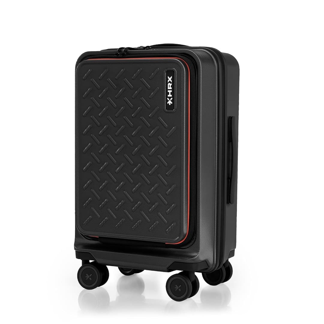 HRX Transit Polycarbonate Cabin Suitcase with Laptop Compartment