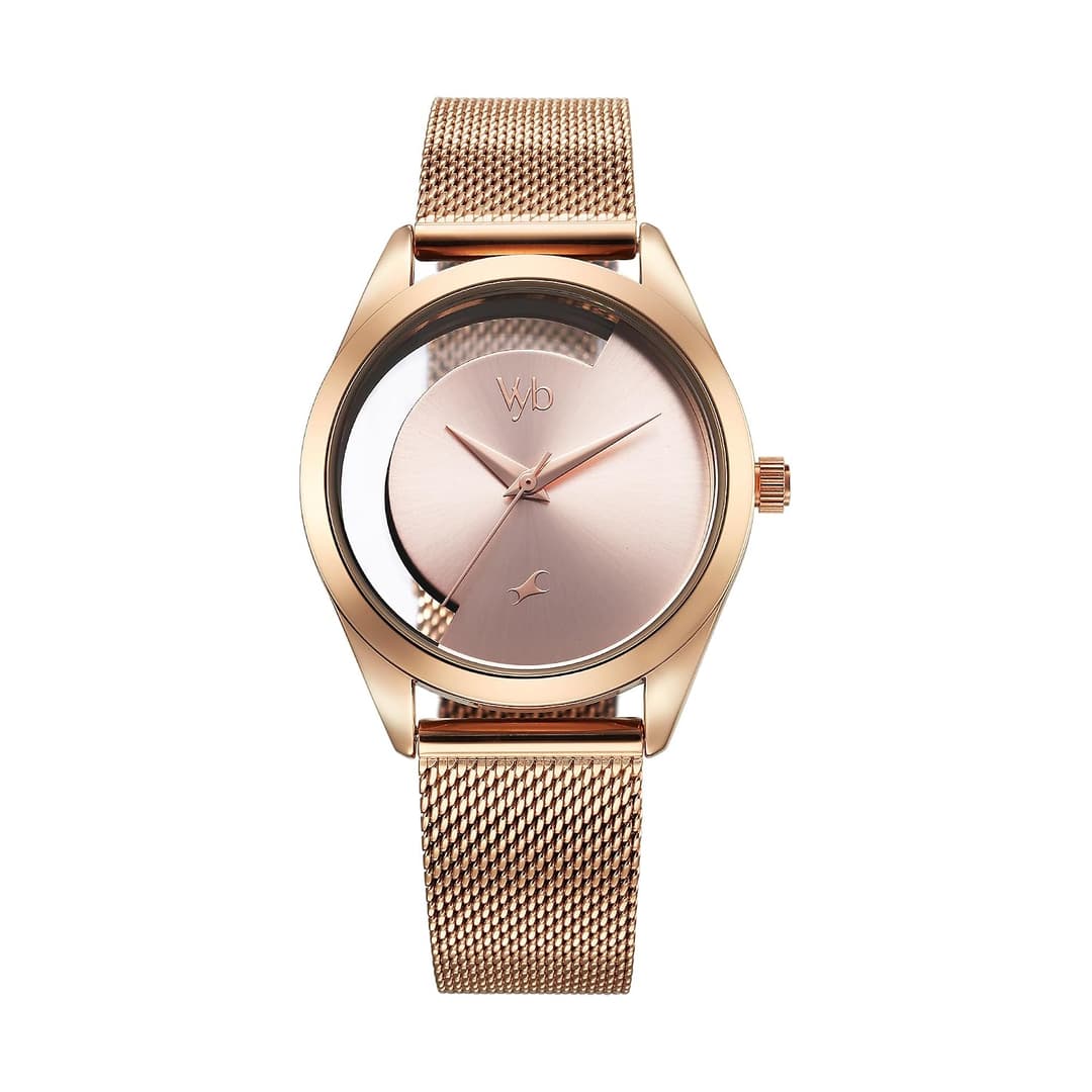 Fastrack Vyb Runway Quartz Analog Watch FV60031WM01W