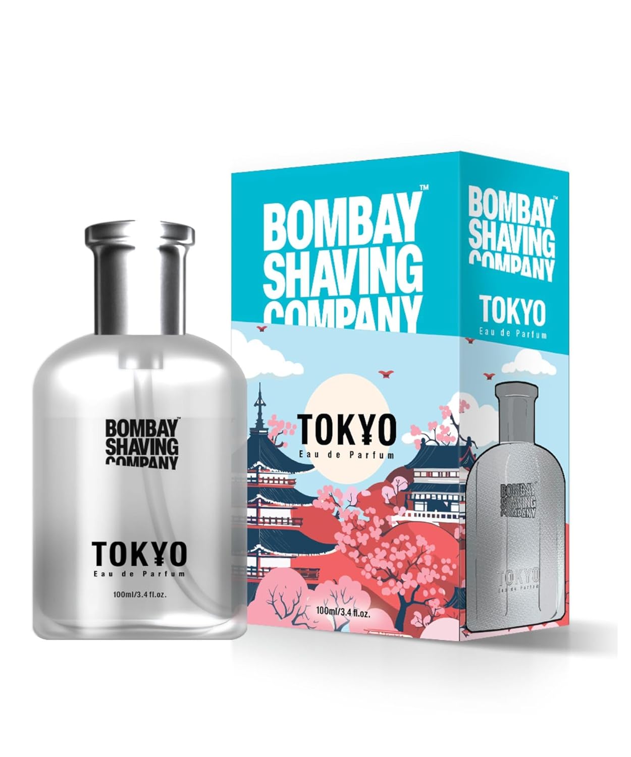 Bombay Shaving Company Tokyo Perfume for Men - 100 ML | Fresh and Soothing Long Lasting Fragrance | Eau de Parfum | Gift for Men