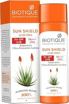 Biotique Aloe Vera SPF 75+ Sunscreen Body Lotion 190ml