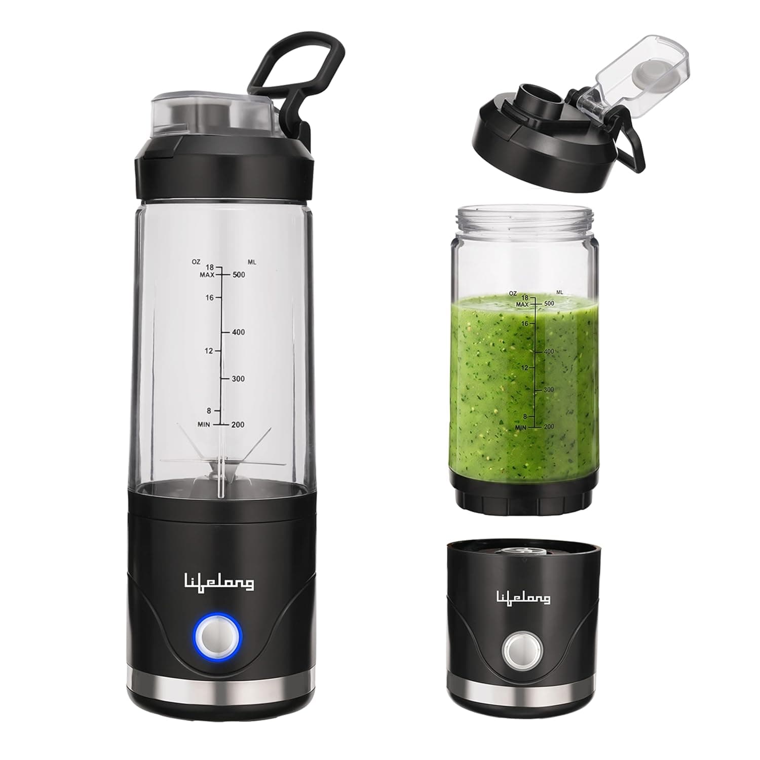 Lifelong 650ml 100W Portable Blender