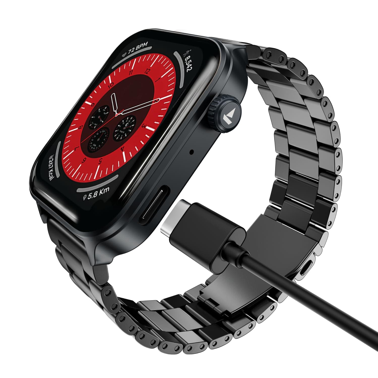 boAt Storm Call 4 Smartwatch with 1.96 Inch HD Display