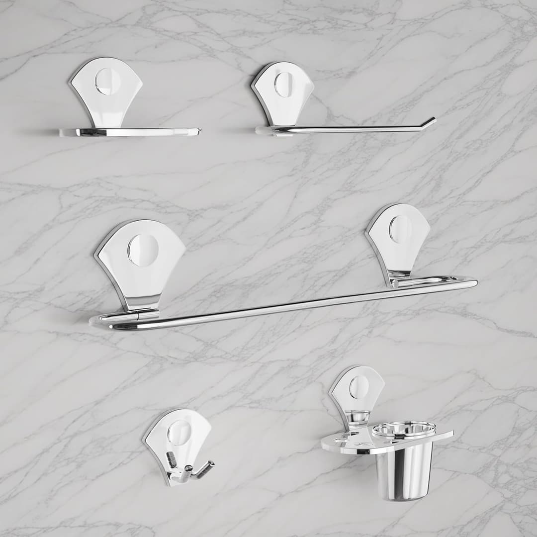 Lifelong Stainless Steel Wall Mounted Bathroom Shelf