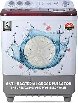 Haier 9 Kg Semi-Automatic Top Load Washing Machine with Vortex Pulsator
