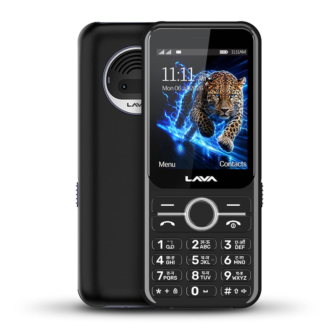 Lava Gem Power Plus Dual SIM Keypad Phone