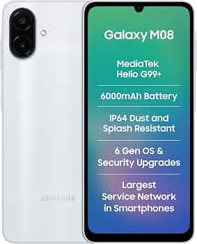 Samsung Galaxy M08 LTE (4GB RAM, 64GB Storage)