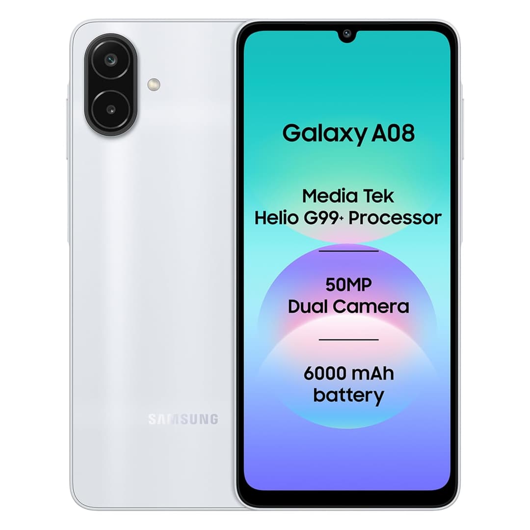 Samsung Galaxy A08 LTE (4GB RAM, 64GB Storage)