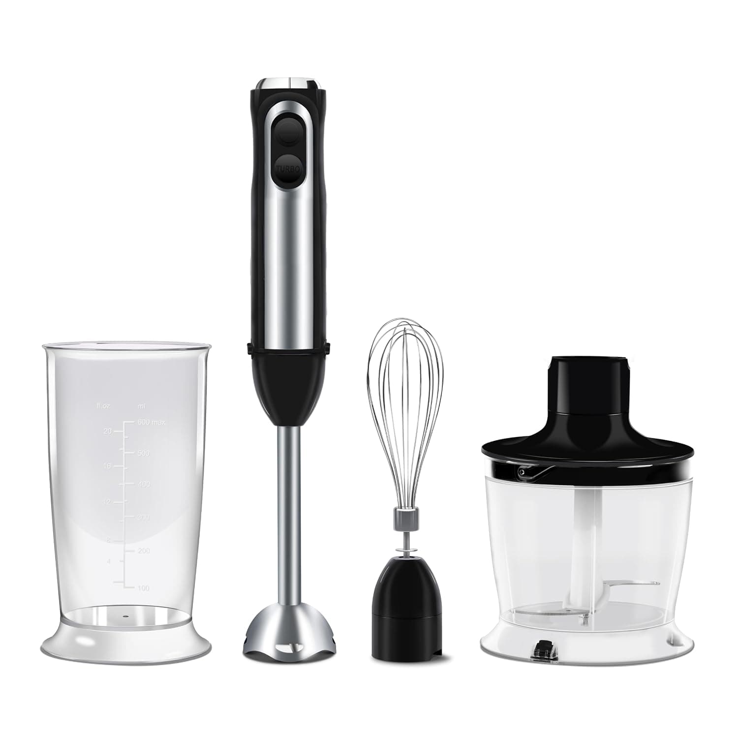 Wipro Elato FMB 204 Hand Blender Set with Chopper and Whisk
