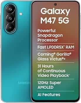 Samsung Galaxy M47 5G (6GB RAM, 128GB Storage)