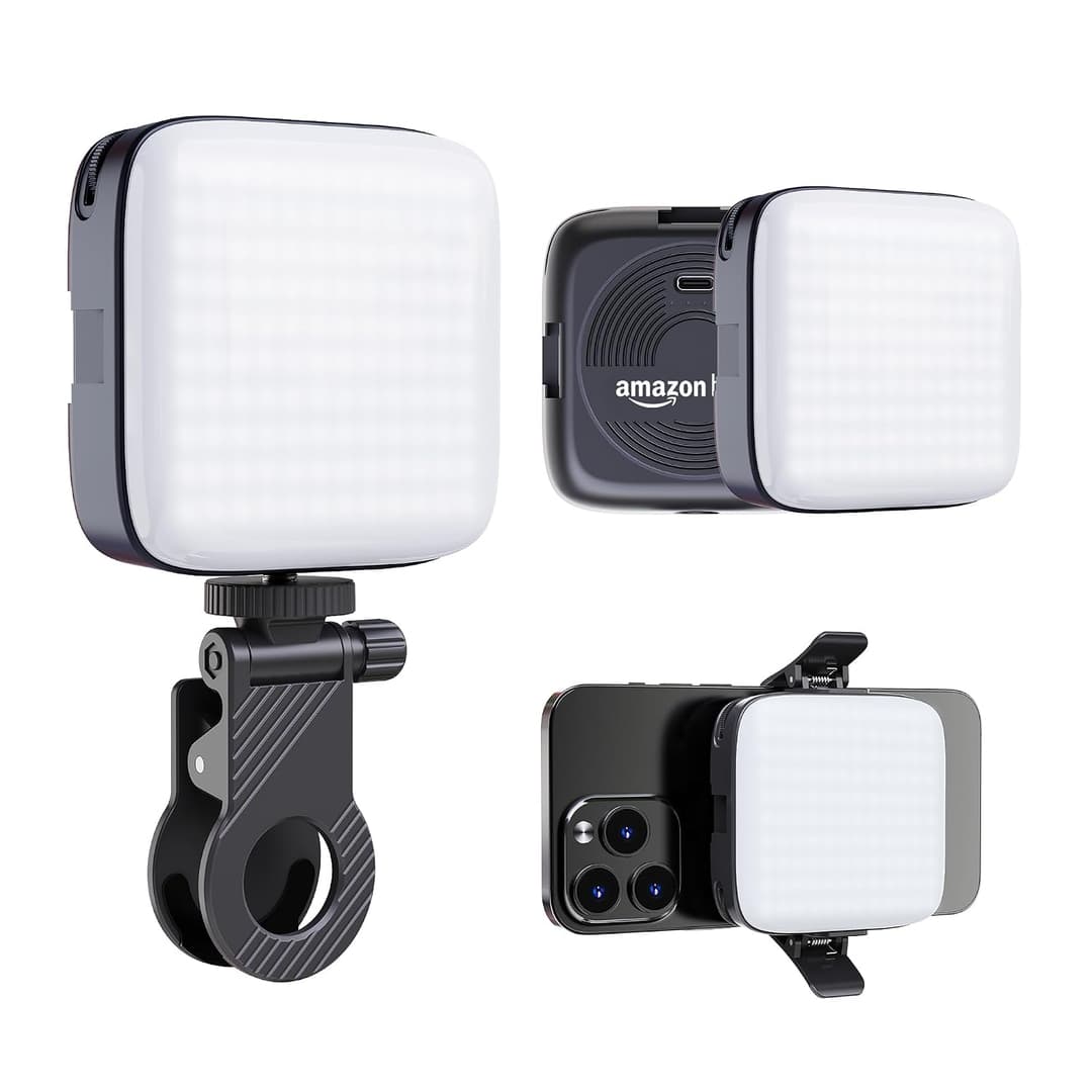 Amazon Basics LED Video Light with 2000mAh Battery