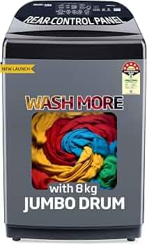 Voltas Beko 8 Kg 5 Star Fully-Automatic Top Load Washing Machine