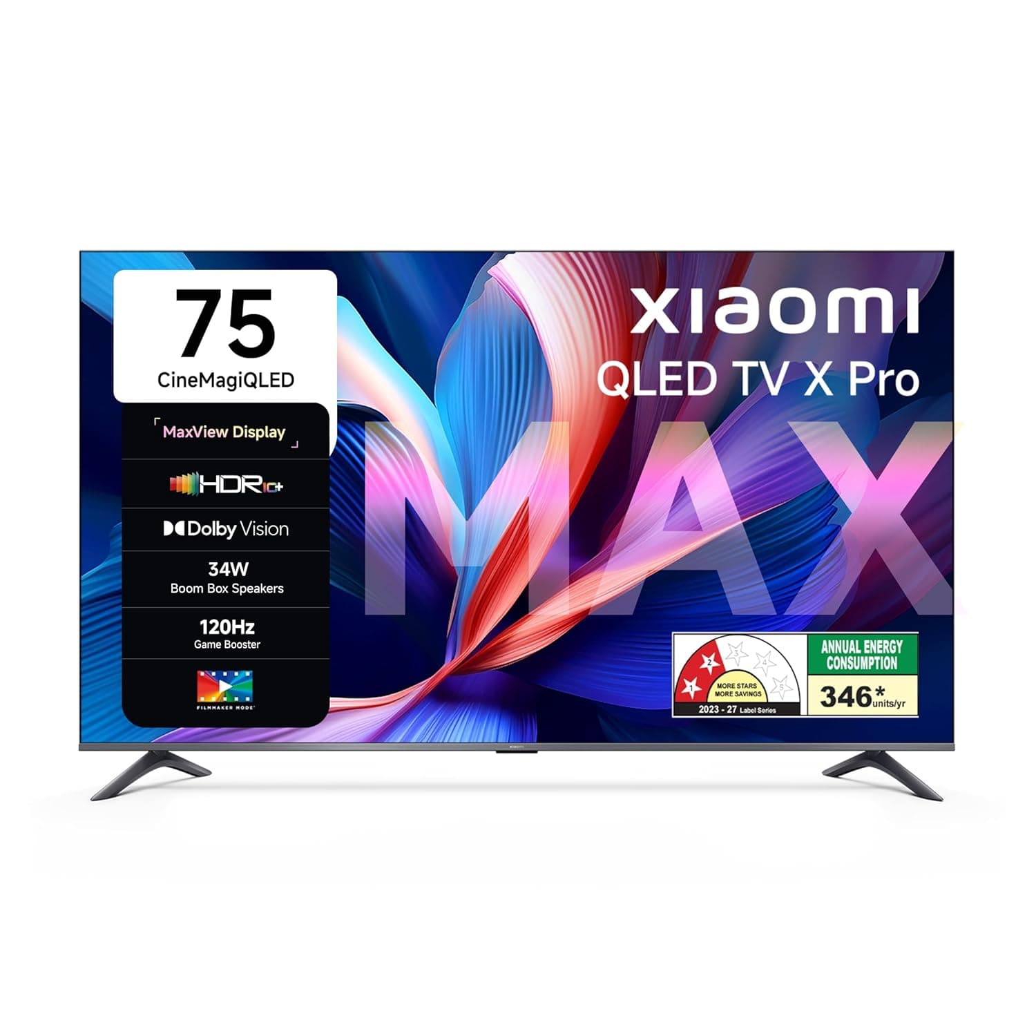 Xiaomi 75 inch X Pro 4K QLED Google TV (L75MB-APIN)