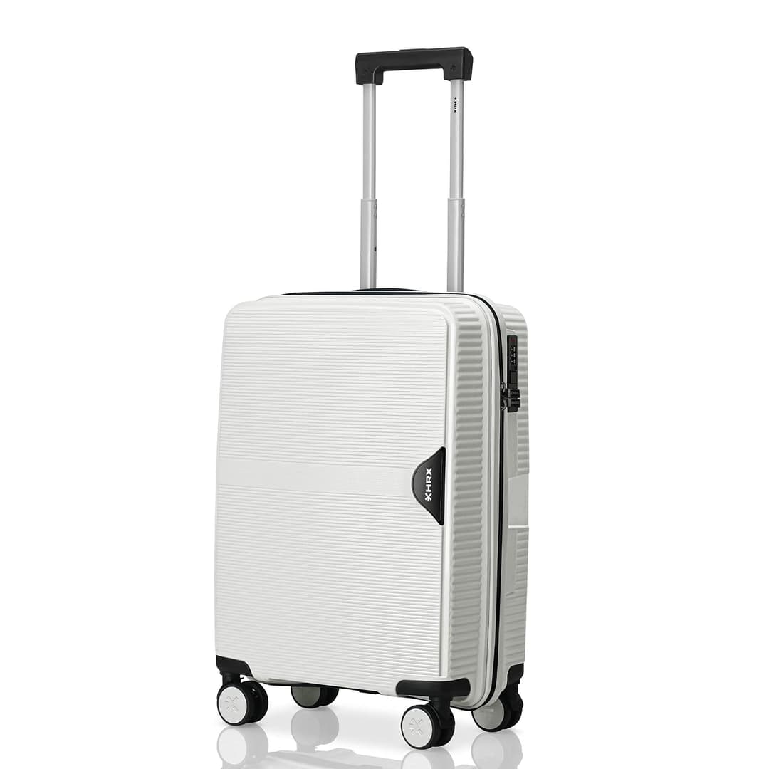 HRX Parabola Polypropylene Cabin Suitcase with 8 Wheels