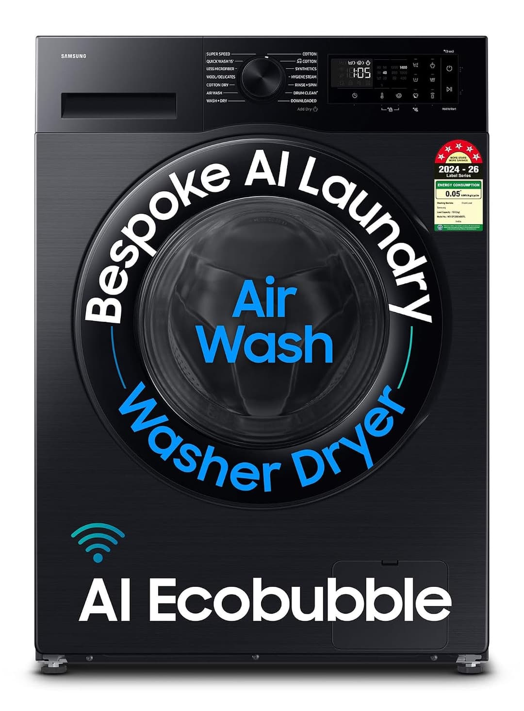 Samsung 12 kg / 7 kg 5 Star Front Load Washer Dryer